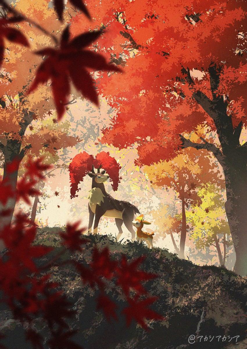 __deerling_and_sawsbuck_pokemon_drawn_by_akashiacacia__sample-c8645b15f0119600eea02f9bbf726413.jpg.ed4b0bc685422d07b2fd5efeb6248436.jpg