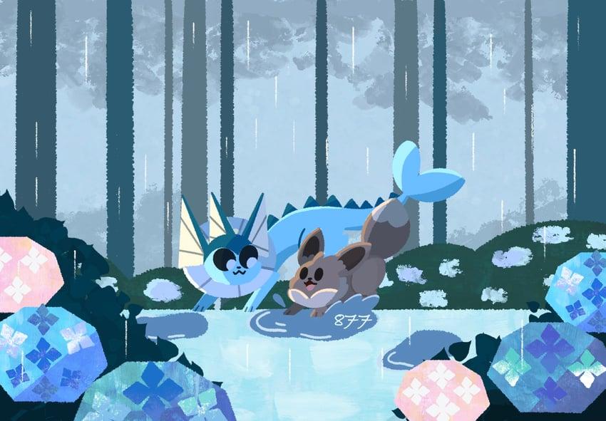 __eevee_and_vaporeon_pokemon_drawn_by_iltuki__sample-331997c003e76e42258a10b1aefbee2b.jpg.11e9b0f36b4e3630f78f97a414bb7da7.jpg